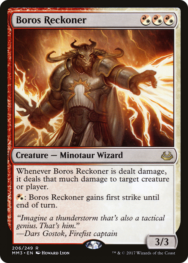 Boros Reckoner [Modern Masters 2017] Foil