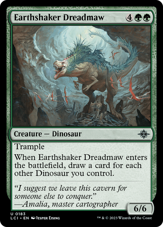 Earthshaker Dreadmaw [The Lost Caverns of Ixalan] Foil