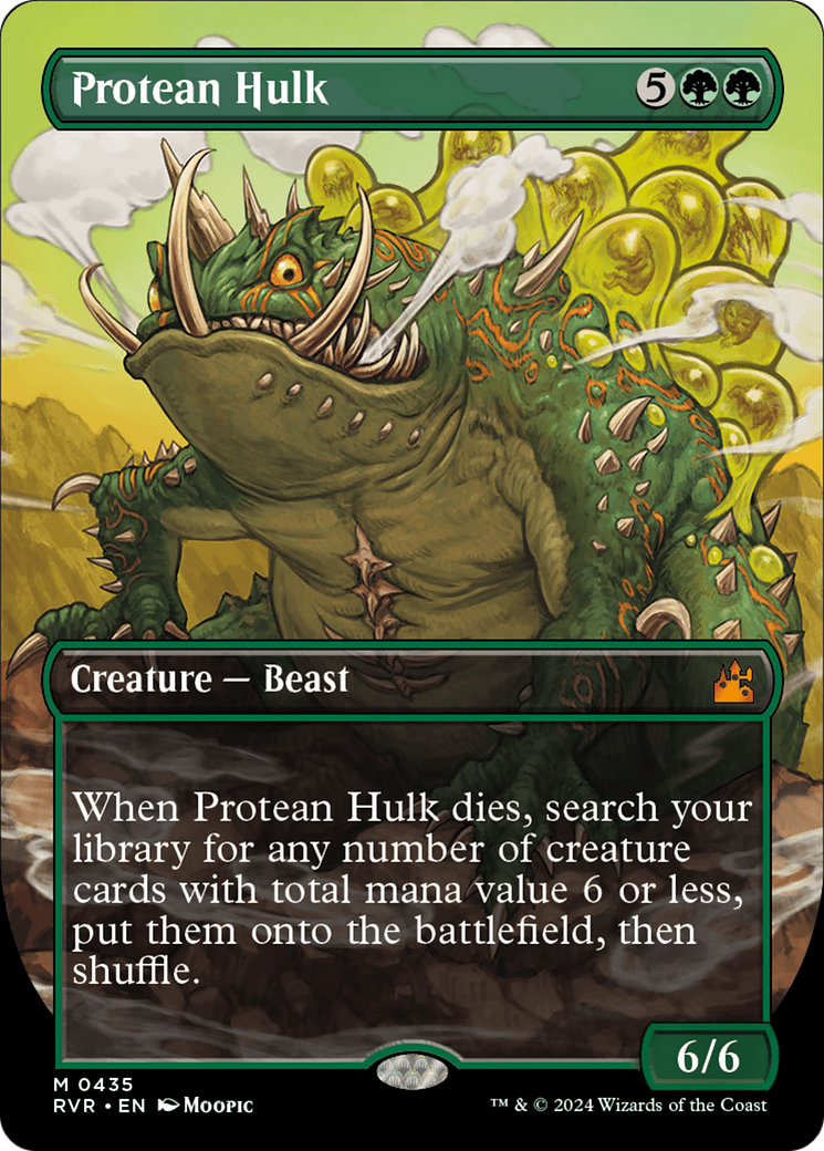 Protean Hulk (Anime Borderless) [Ravnica Remastered] | Silver Goblin