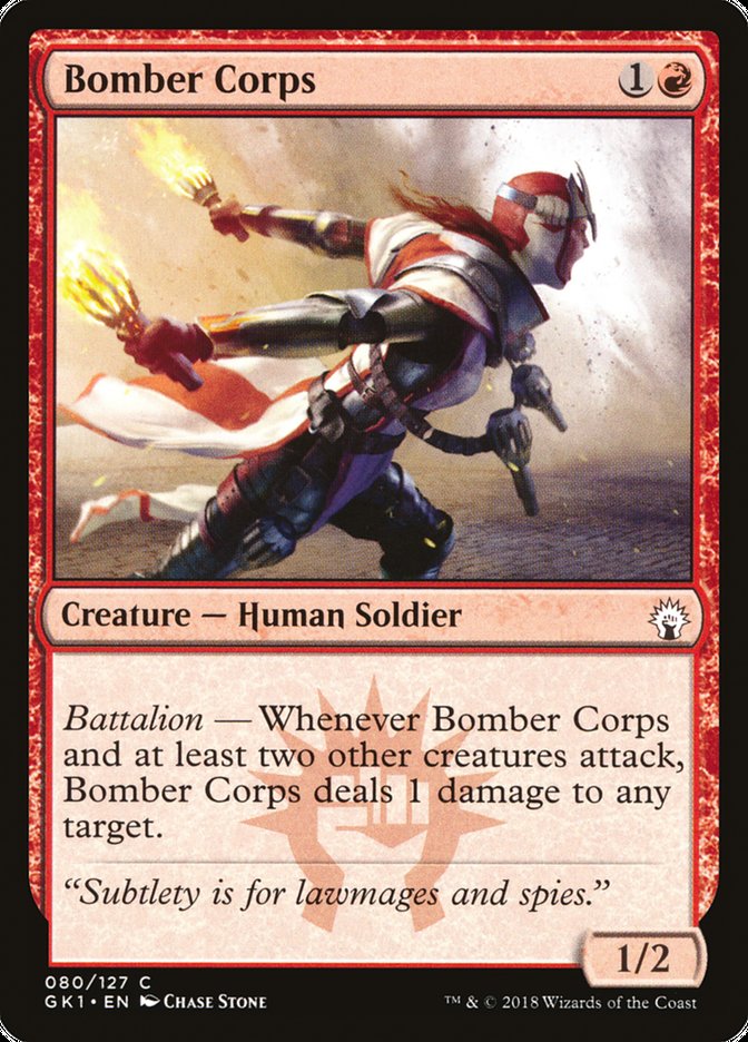 Bomber Corps [Guilds of Ravnica Guild Kit] | Silver Goblin