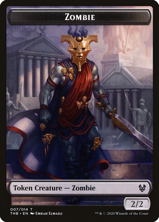 Zombie Token [Theros Beyond Death Tokens] | Silver Goblin