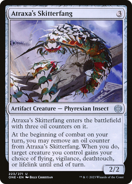 Atraxa's Skitterfang [Phyrexia: All Will Be One] Foil