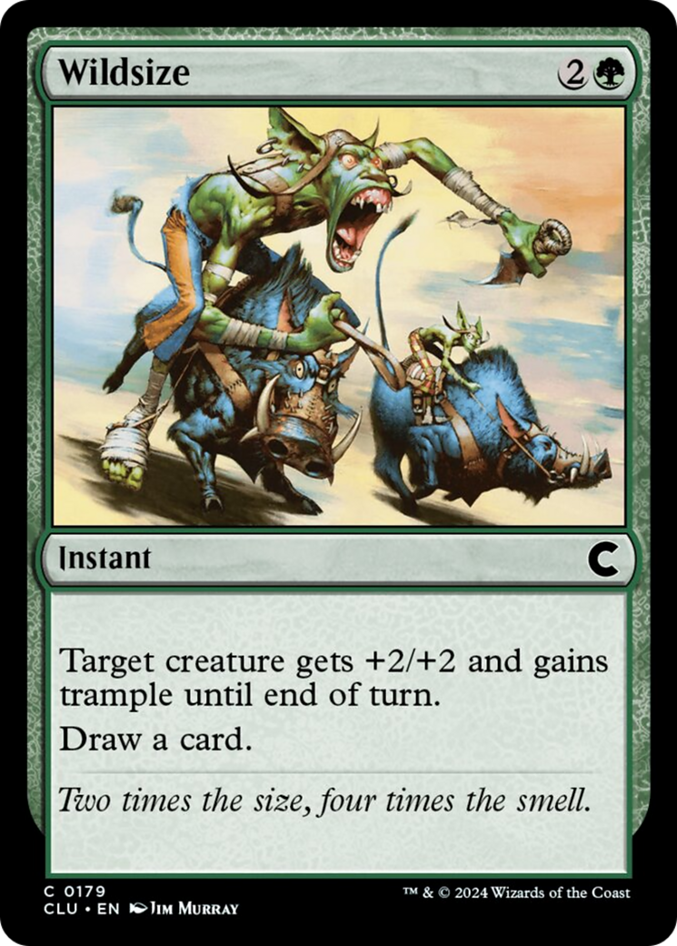 Wildsize [Ravnica: Clue Edition] | Silver Goblin