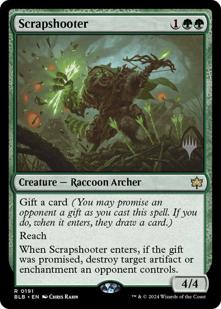 Scrapshooter (Promo Pack) [Bloomburrow Promos] | Silver Goblin