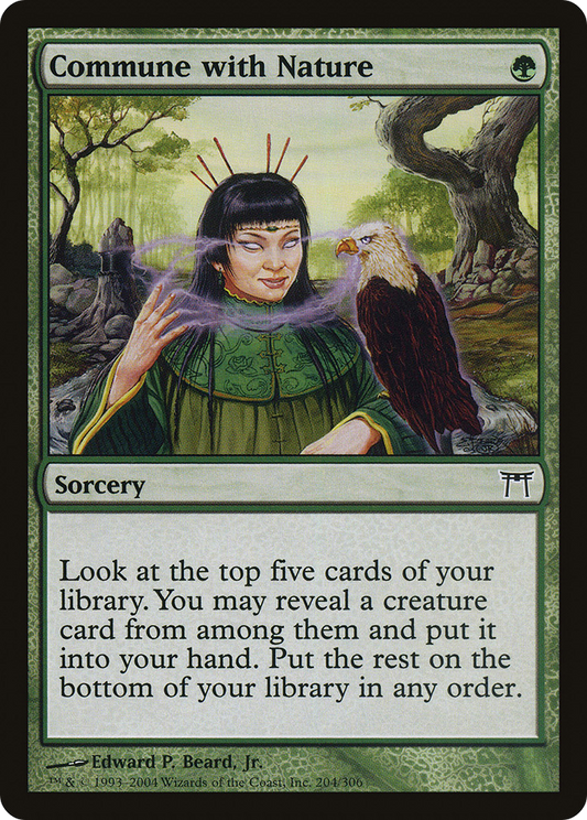 Commune with Nature [Champions of Kamigawa]