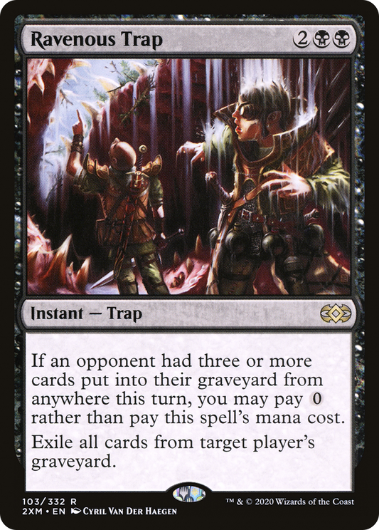 Ravenous Trap [Double Masters] Foil