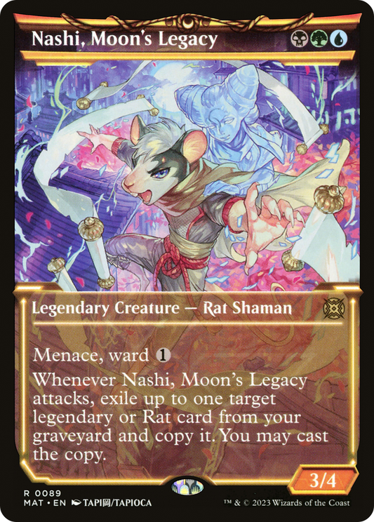 Nashi, Moon's Legacy (Showcase) [March of the Machine: The Aftermath] Foil