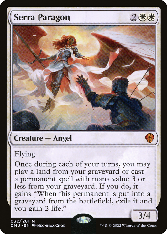 Serra Paragon [Dominaria United] Foil