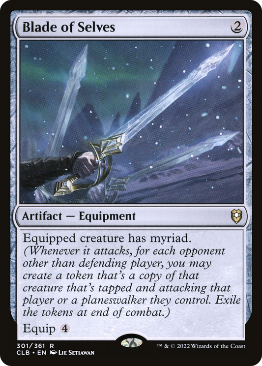 Blade of Selves [Commander Legends: Battle for Baldur's Gate] Foil