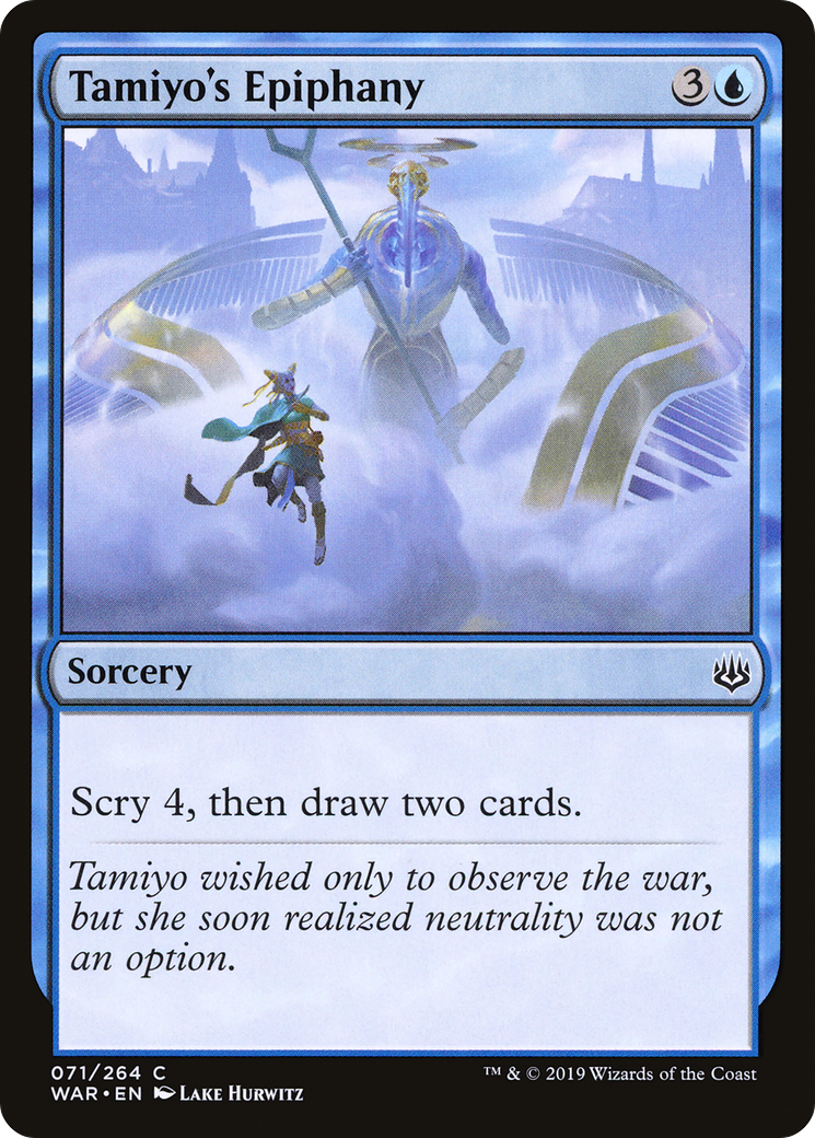 Tamiyo's Epiphany (071) Foil - War of the Spark