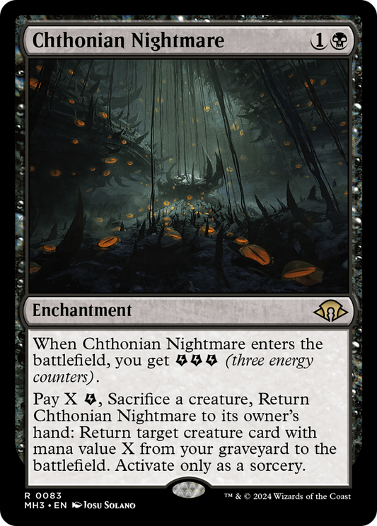 Chthonian Nightmare [Modern Horizons 3] Foil