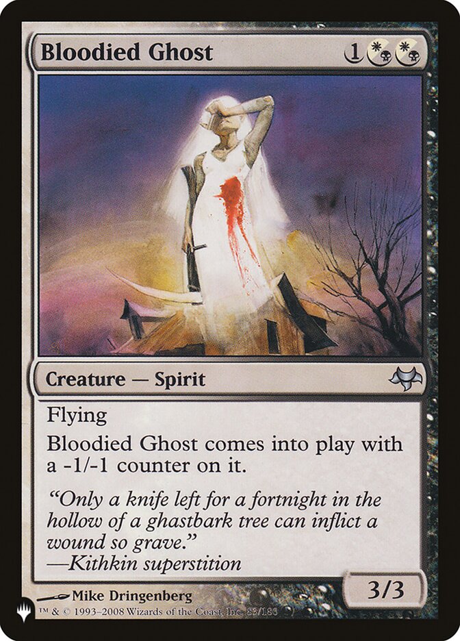 Bloodied Ghost [The List] | Silver Goblin