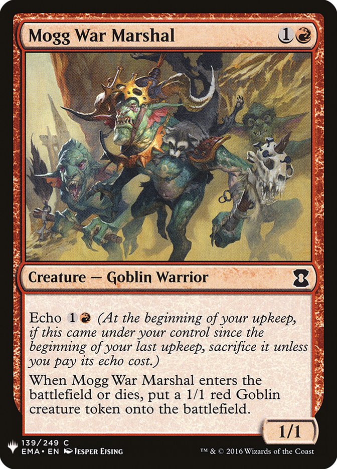 Mogg War Marshal [Mystery Booster] | Silver Goblin