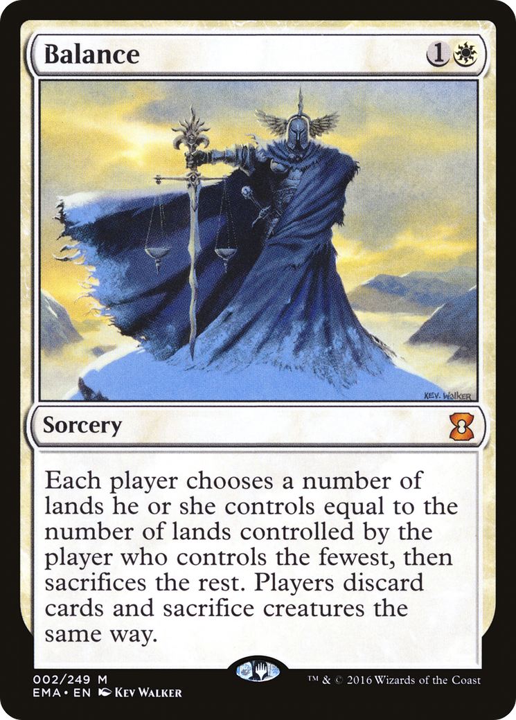Balance (002) Foil - Eternal Masters
