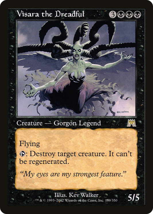Visara the Dreadful [Onslaught] Foil