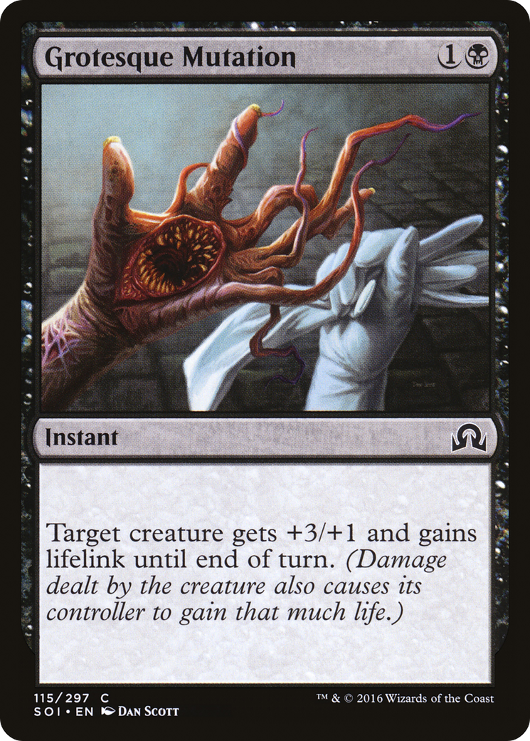Grotesque Mutation [Shadows over Innistrad] Foil