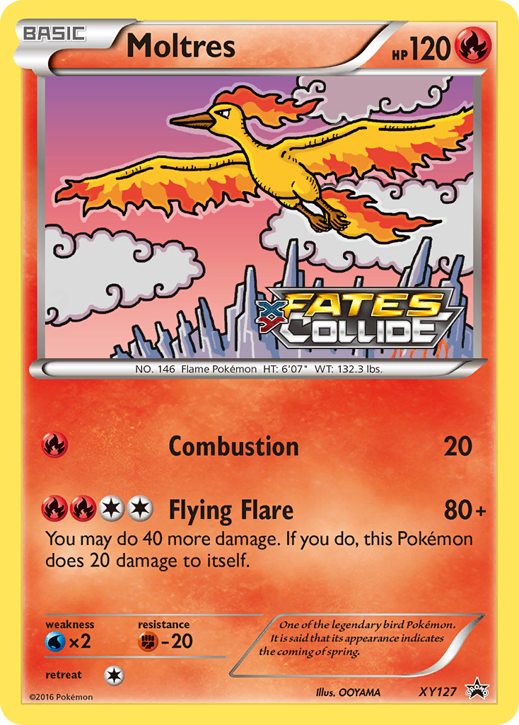 Moltres (XY127) [XY: Black Star Promos] | Silver Goblin