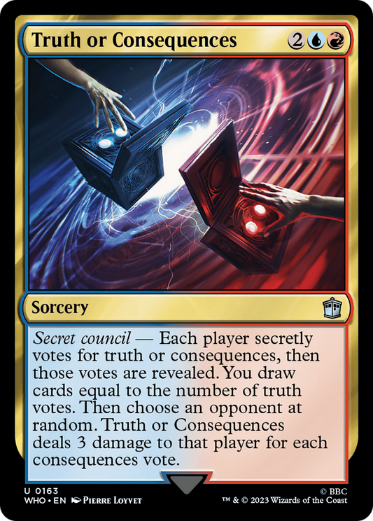 Truth or Consequences [Doctor Who] Foil