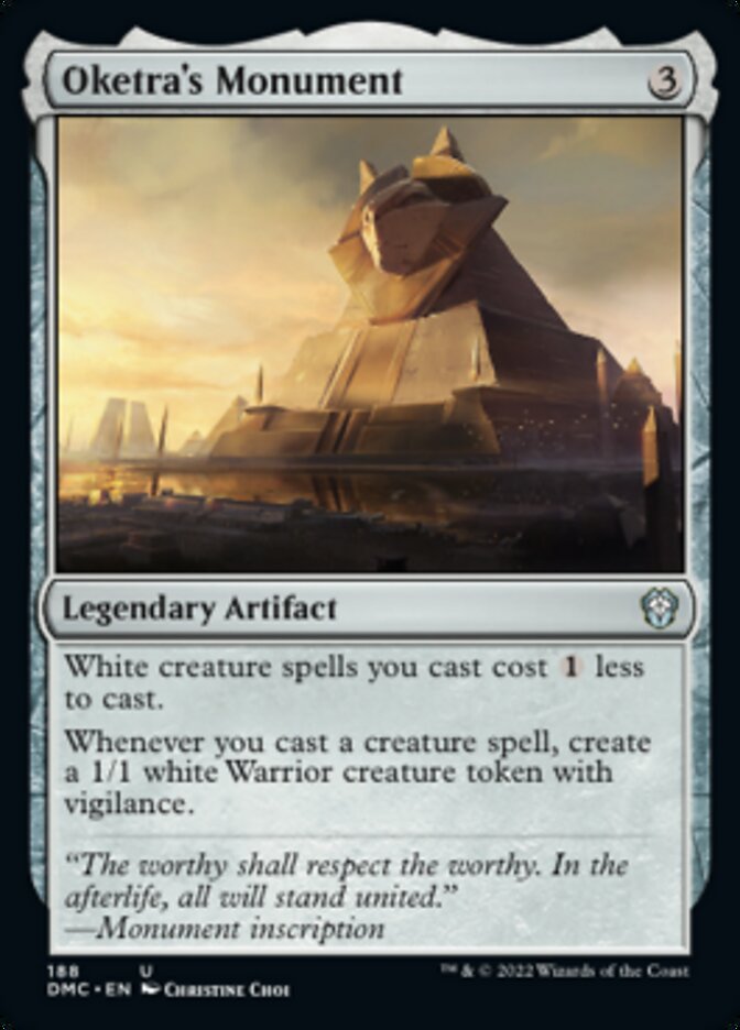 Oketra's Monument [Dominaria United Commander] | Silver Goblin