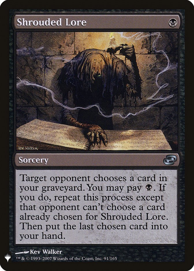 Shrouded Lore [Mystery Booster] | Silver Goblin