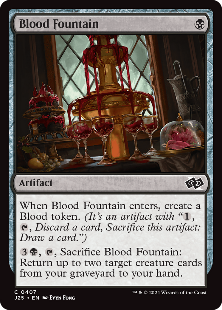 Blood Fountain [Foundations Jumpstart] | Silver Goblin