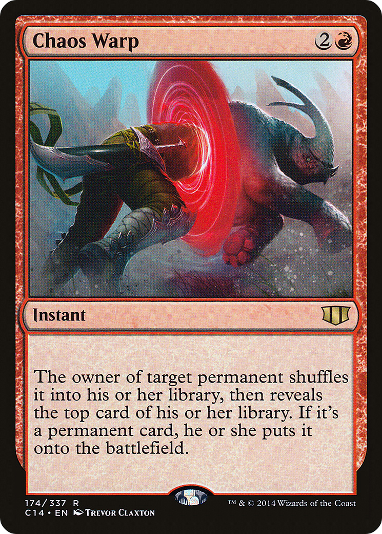 Chaos Warp [Commander 2014] | Silver Goblin