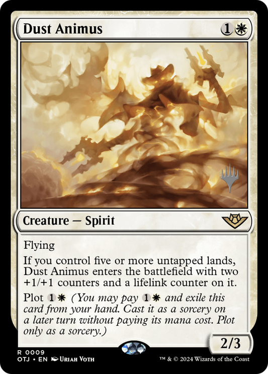 Dust Animus (Promo Pack) [Outlaws of Thunder Junction Promos] Foil