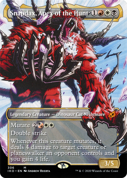 Snapdax, Apex of the Hunt (Showcase) [Ikoria: Lair of Behemoths] Foil