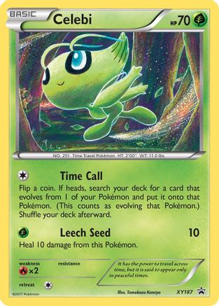 Celebi (XY187) Holofoil - Black Star Promos