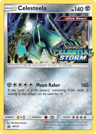 Celesteela (Prerelease) (SM131) Holofoil - Black Star Promos