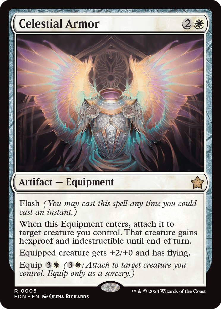 Celestial Armor (005) Foil - Foundations