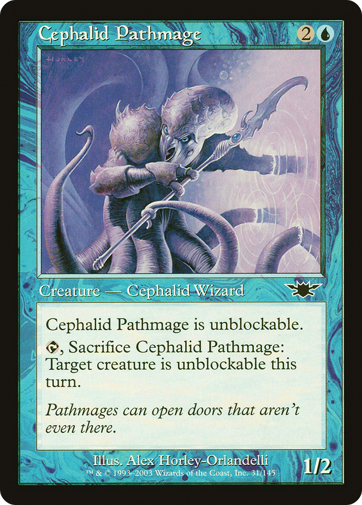 Cephalid Pathmage (031) - Legions