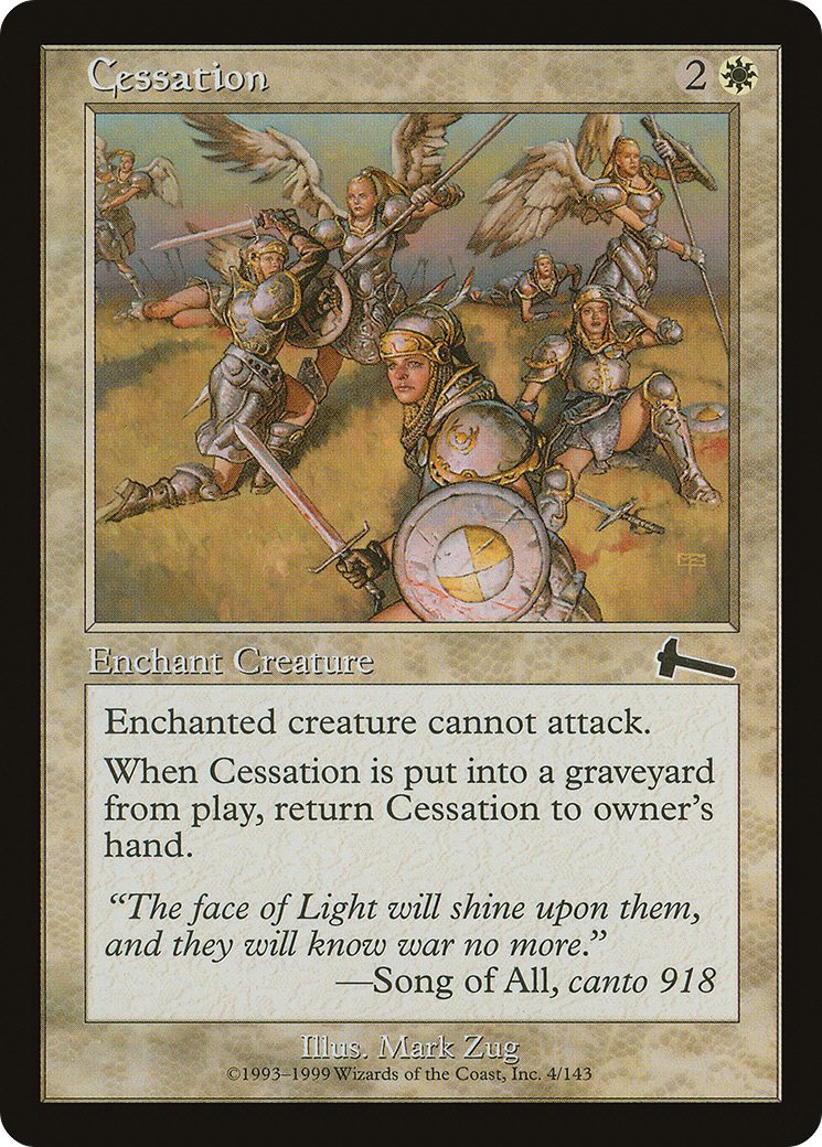 Cessation (004) Foil - Urza's Legacy
