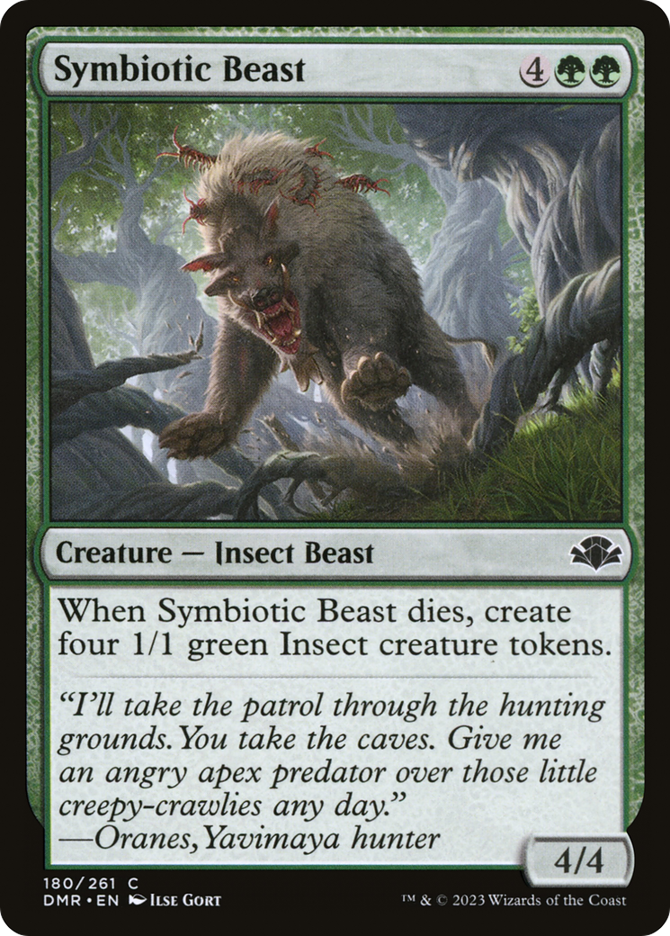 Symbiotic Beast [Dominaria Remastered] | Silver Goblin