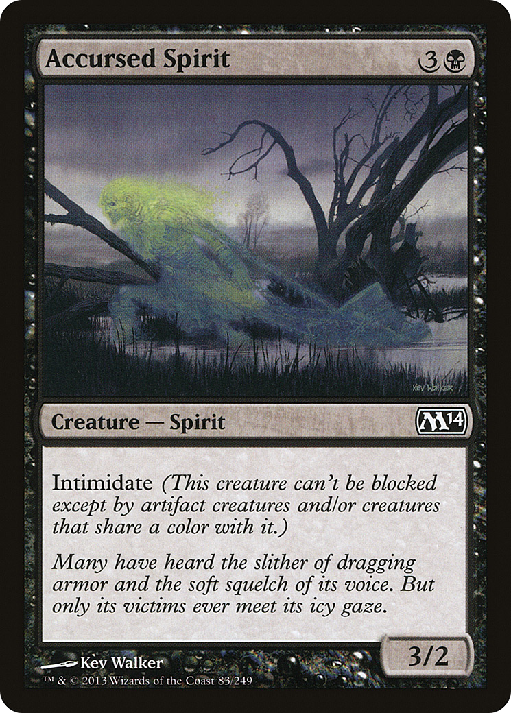 Accursed Spirit [Magic 2014] | Silver Goblin