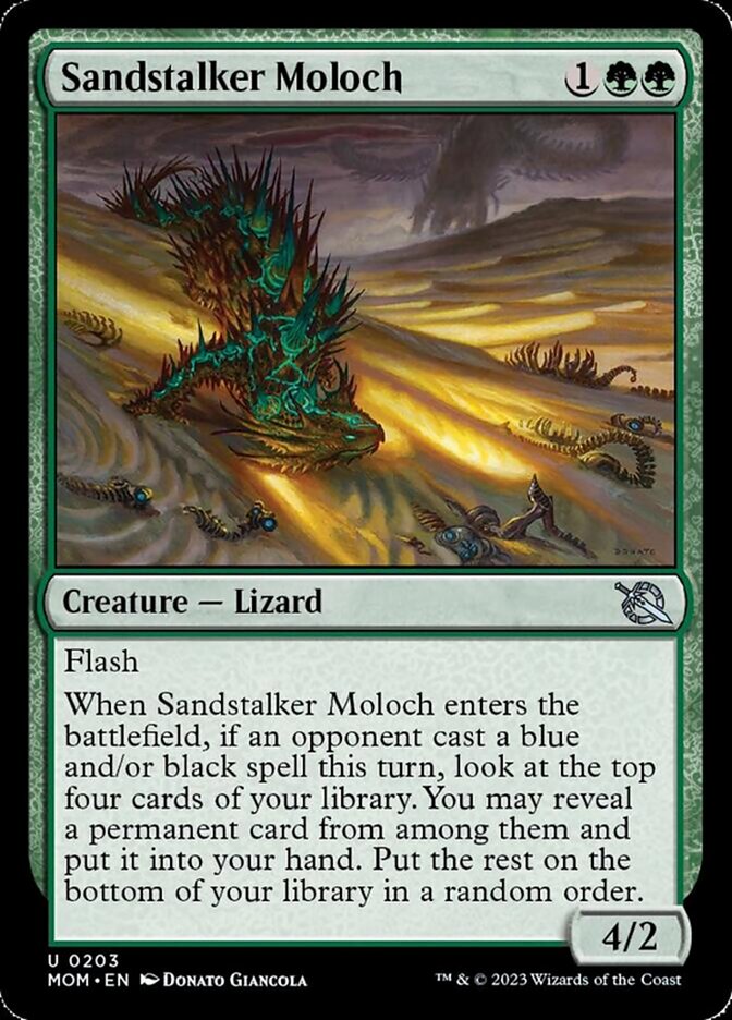 Sandstalker Moloch [March of the Machine] | Silver Goblin