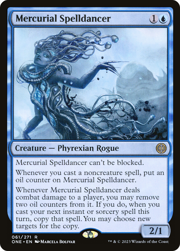 Mercurial Spelldancer [Phyrexia: All Will Be One] Foil