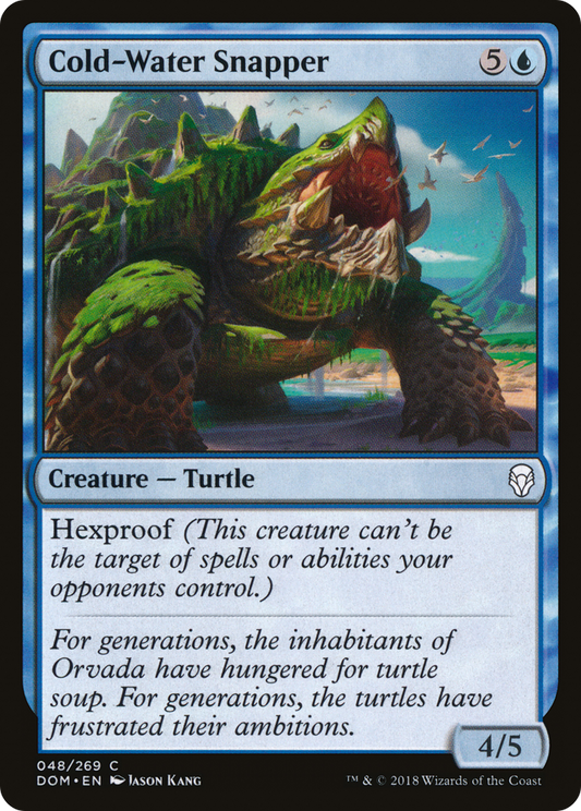 Cold-Water Snapper [Dominaria] Foil