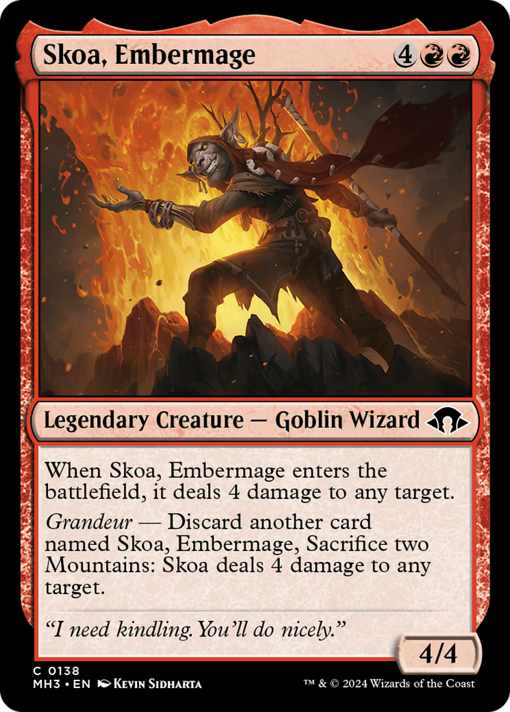 Skoa, Embermage (138) Foil - Modern Horizons 3
