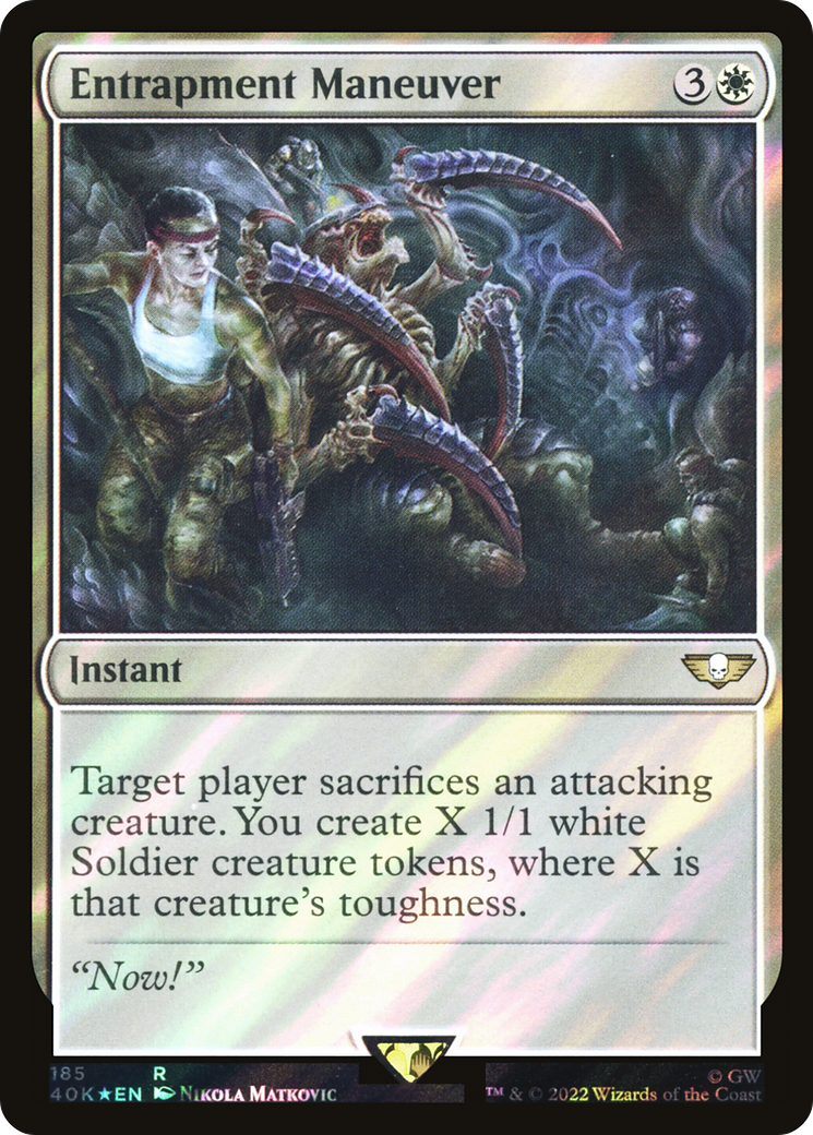 Entrapment Maneuver (Surge Foil) [Warhammer 40,000]