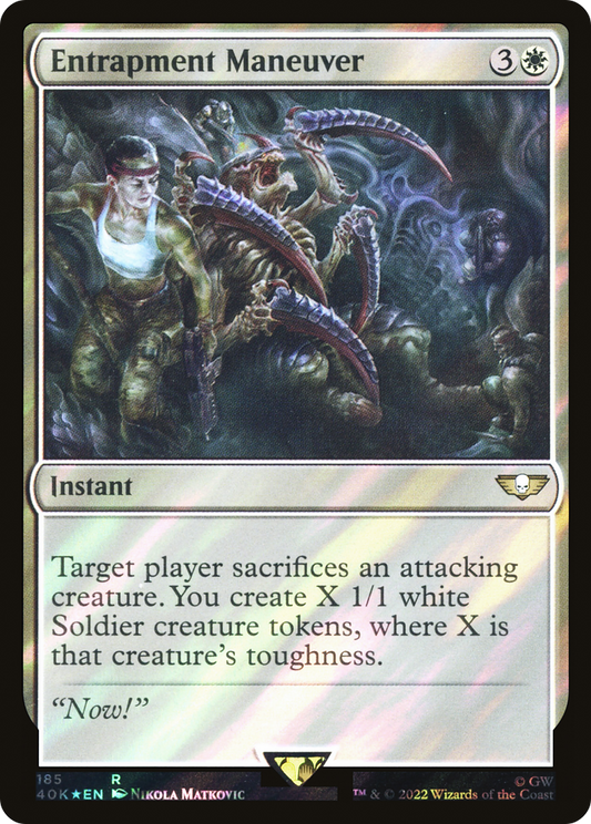 Entrapment Maneuver (Surge Foil) [Warhammer 40,000]