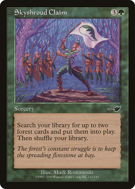 Skyshroud Claim [Nemesis] Foil