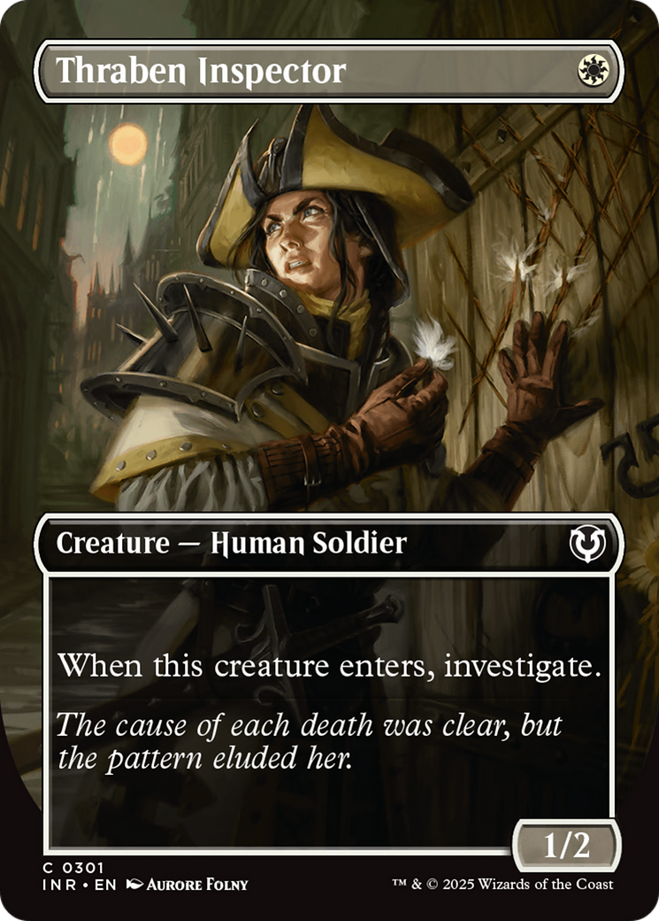 Thraben Inspector (Borderless) [Innistrad Remastered] | Silver Goblin