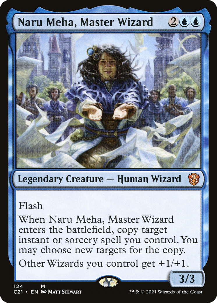 Naru Meha, Master Wizard [Commander 2021] | Silver Goblin