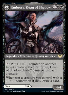 Shaile, Dean of Radiance // Embrose, Dean of Shadow [Strixhaven: School of Mages] Foil