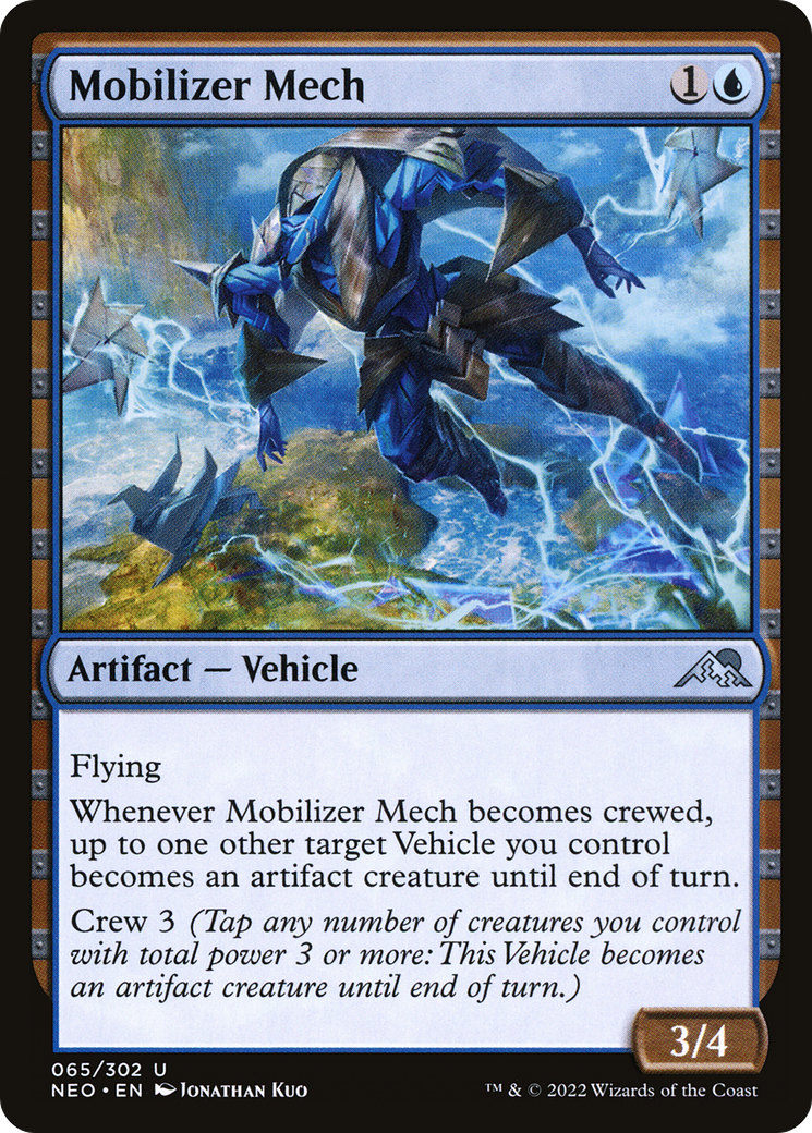 Mobilizer Mech [Kamigawa: Neon Dynasty] Foil