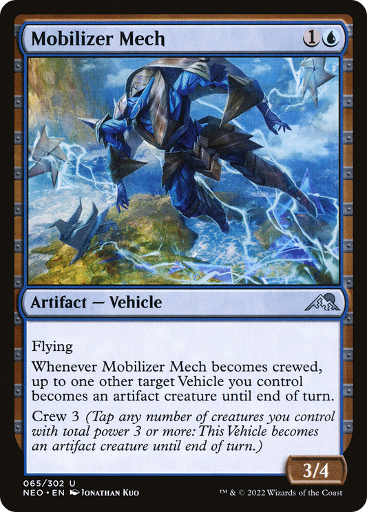 Mobilizer Mech [Kamigawa: Neon Dynasty] Foil