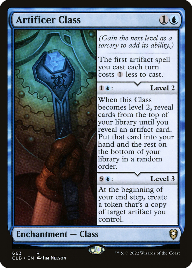 Artificer Class [Commander Legends: Battle for Baldur's Gate] | Silver Goblin