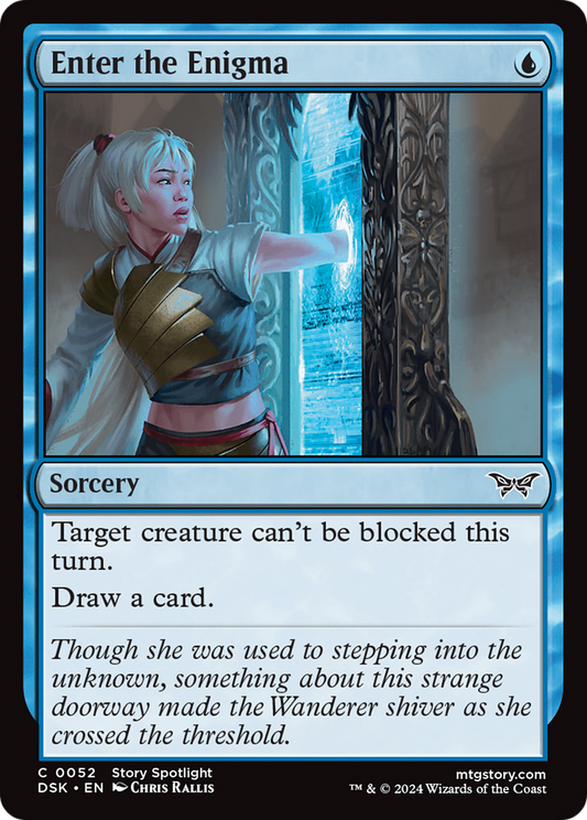 Enter the Enigma [Duskmourn: House of Horror] Foil