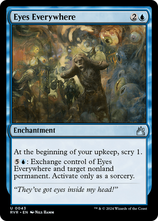 Eyes Everywhere [Ravnica Remastered] Foil